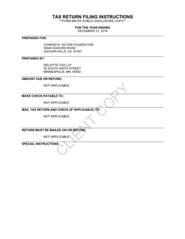 2018 Form 990-PF