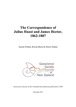 James Hector and Julius Haast