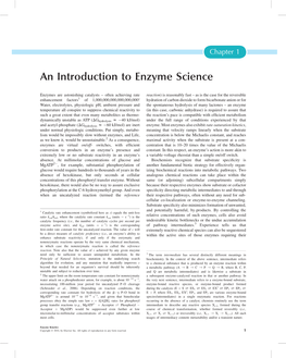 An Introduction to Enzyme Science