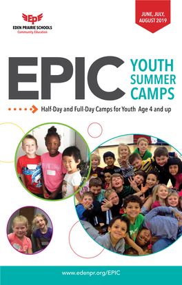 Half-Day and Full-Day Camps for Youth Age 4 and Up