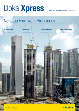 Nonstop Formwork Proficiency