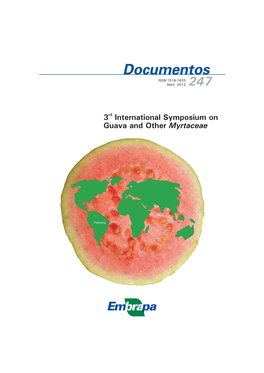 3 International Symposium on Guava and Other Myrtaceae