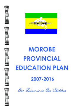 Morobe Provincial Education Plan 2007-2016
