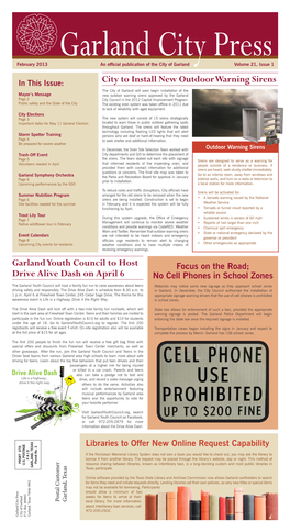 Garland City Press Drive Ittherightway