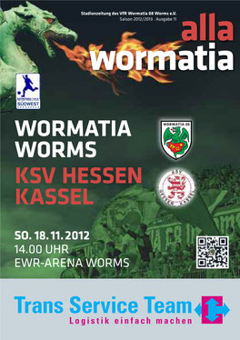 Wormatia Worms Ksv Hessen Kassel