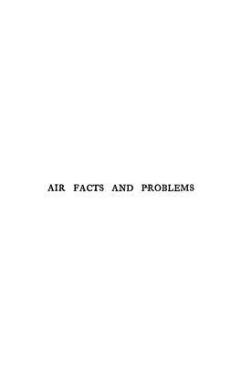 Air Facts and P-Roblems Air Facts and Problems