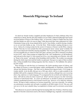 Moorish Pilgrimage to Ireland