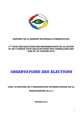 Observatoire Des Elections