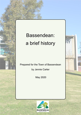 Bassendean: a Brief History