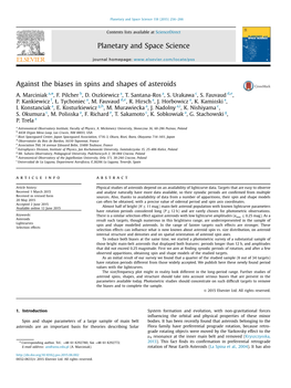 Against the Biases in Spins and Shapes of Asteroids