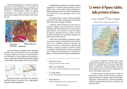 Le Miniere Di Agnana Calabra Sono State Ampiamente Sfruttate Nel