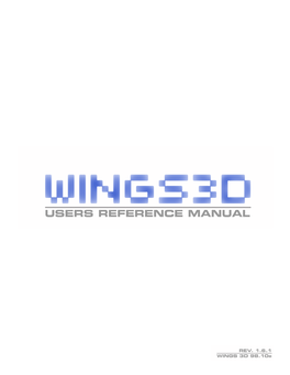 WINGS3D User Manual 1.6.1