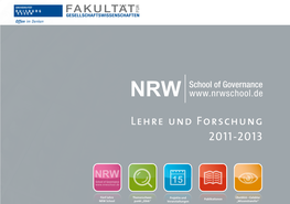 Lehre Und Forschung 2011-2013