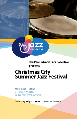 Christmas City Summer Jazz Festival