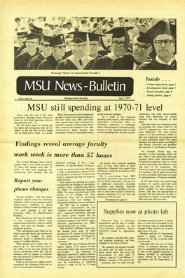 MSU News -Bulletin
