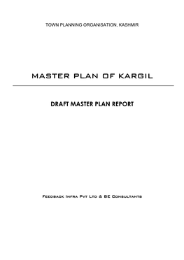 Master Plan of Kargil
