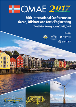 36Th International Conference on Ocean, Offshore and Arctic Engineering Trondheim, Norway • June 25–30, 2017