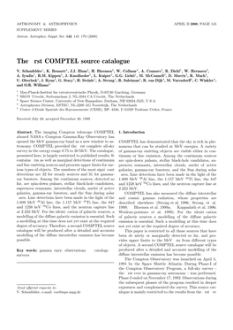 The First COMPTEL Source Catalogue