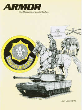 Armor, May-June 1986 Edition
