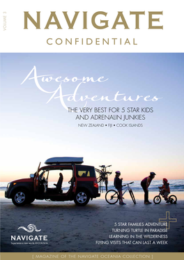 AWESOME ADVENTURES OCEANIA – the Latest, Themed Magazine from Navigate Oceania