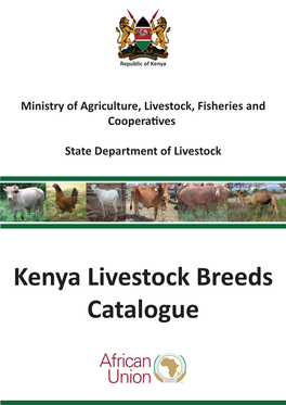Kenya Livestock Breeds Catalogue