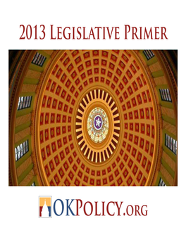 2013 Legislative Primer
