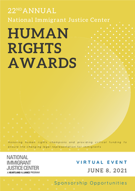 Human Rights Awards