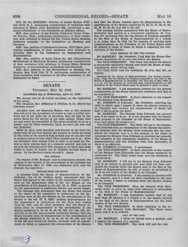 Congressional Record-Senate Senate