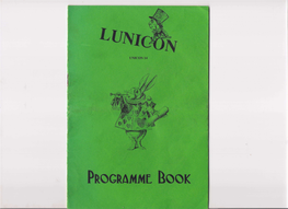 Lunicon Programme Book