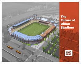 The Future of Dillon Stadium High-Quality Facilities for Our Families and Revenue Streams and Practical and Community Groups