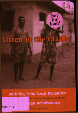 Building from Local Dynamics for African Renaissance