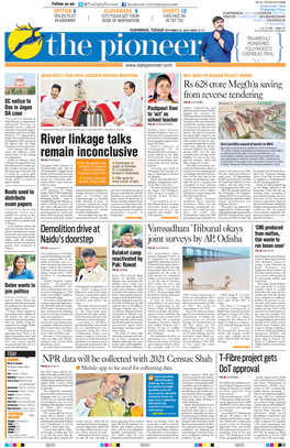 River Linkage Talks Remain Inconclusive