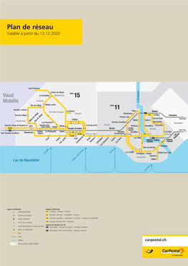 Plan De Réseau Région De Boudry