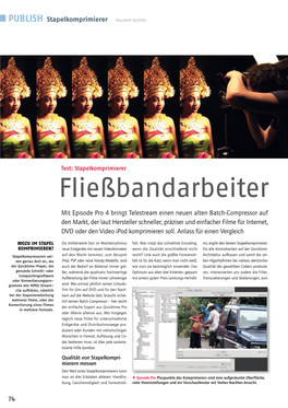 Fließbandarbeiter