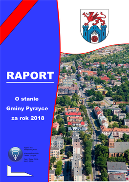 Raport O Stanie Gminy Pyrzyce Za Rok 2018