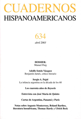 Cuadernos Hispanoamericanos