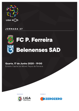 FC P. Ferreira Belenenses SAD