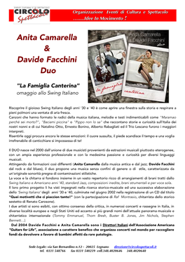 Anita Camarella & Davide Facchini