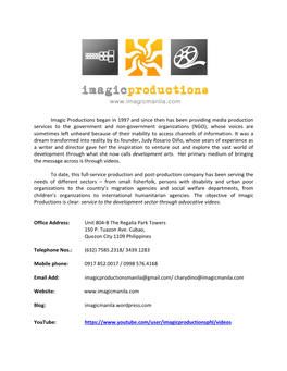 Imagic Productions