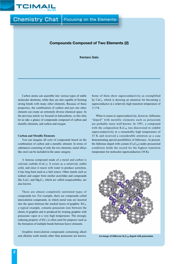 Chemistry Chat -Focusing on the Elements