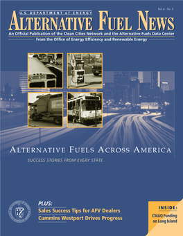 ALTERNATIVE FUEL NEWS Volume 6 Number 3 January 2003