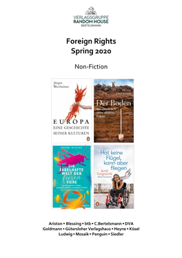 Foreign Rights Spring 2020