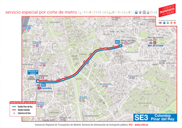 Linea SE3 Cortel8 Metro