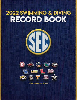 Men's Swimming and Diving Record Book.Pdf