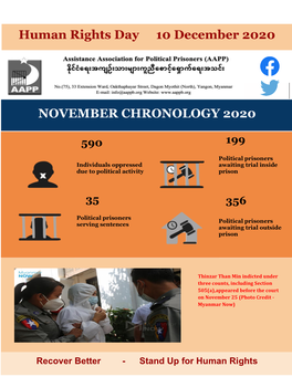 November Chronology 2020
