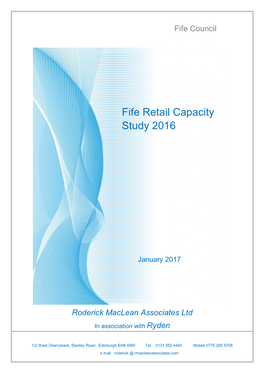 Retail Capacity Study (2016)