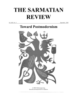 The Sarmatian Review