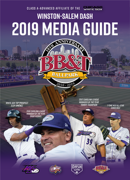 Media Guide Front Cover 2019