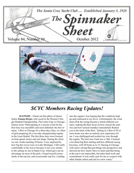 SCYC Members Racing Updates!