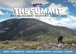 Irish Hillwalkers' Quarterly, August 2020